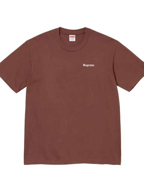 Supreme Frank Frazetta Woman With Scythe Tee "brown" SU27552