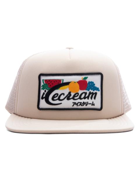 ICECREAM SQUEEZE TRUCKER HAT - WHITE