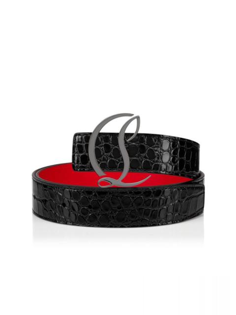 Christian Louboutin CL Logo belt Black