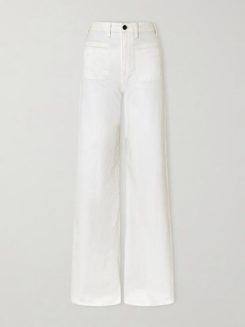 KHAITE Delmonico High-rise Wide-leg Jeans