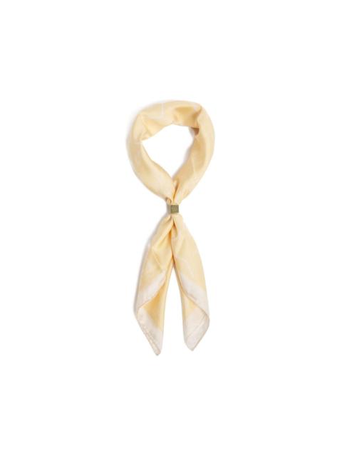 Maison Kitsuné Parisian Map silk scarf