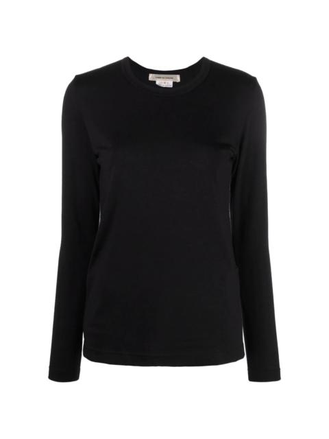 Comme Des Garçons panel-detail wool jumper