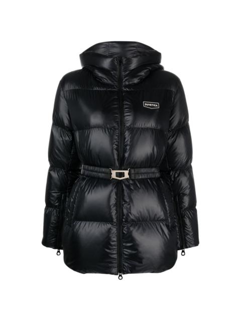 Alloro belted padded jacket