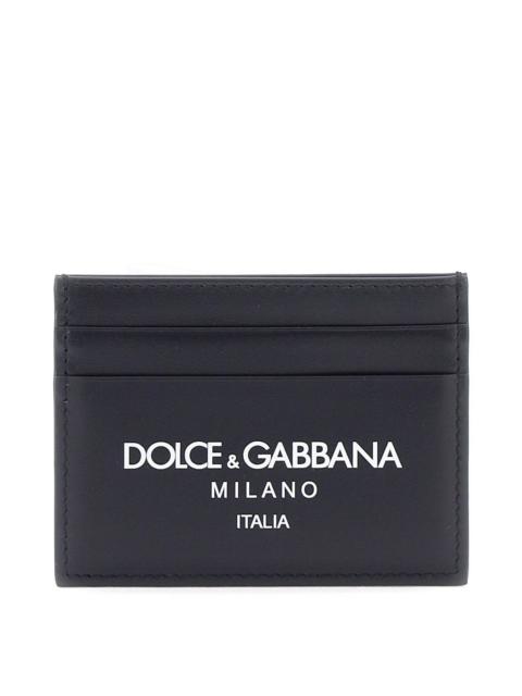 Dolce & Gabbana LOGO LEATHER CARDHOLDER