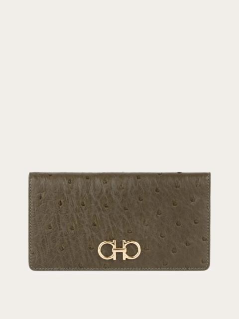FERRAGAMO Gancini Continental wallet