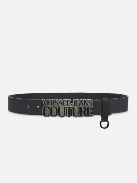 VERSACE JEANS COUTURE Logo Buckle Belt