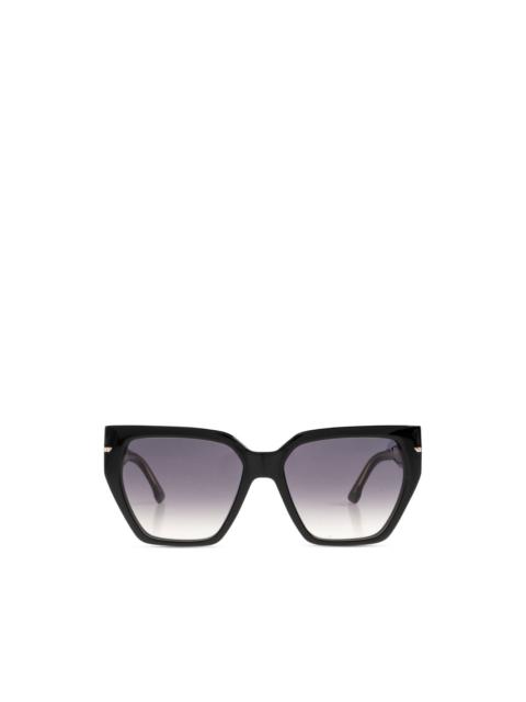 Victoria Beckham geometric-frame sunglasses
