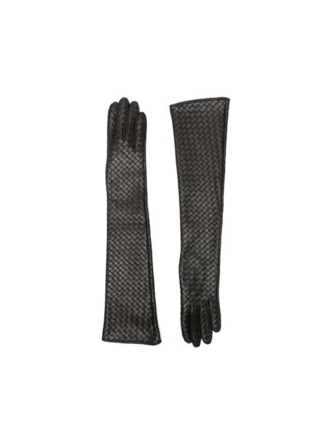 MANOKHI woven long gloves