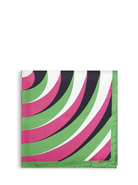 Dries Van Noten Graphic-print silk square scarf