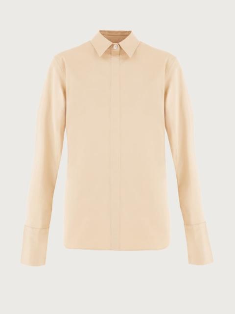 FERRAGAMO COTTON STRETCH SHIRT
