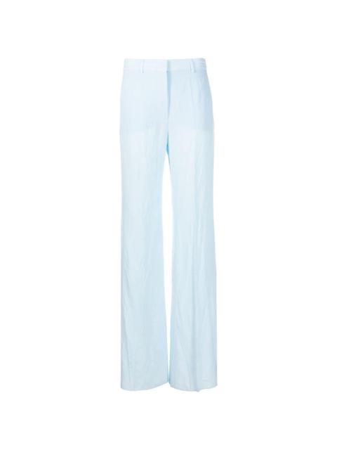 Sportmax high-waisted straight trousers