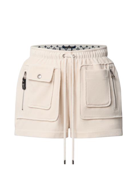 Louis Vuitton Toweling Utility Mini Shorts