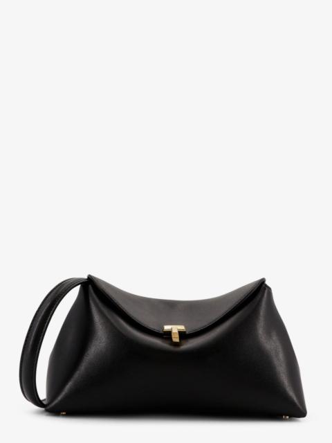 TOTEME T-Lock Leather Clutch
