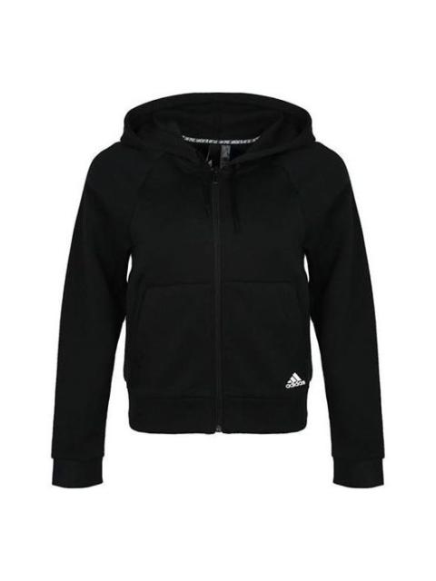 adidas (WMNS) adidas Must Haves Hoodie 'Black' DU6570