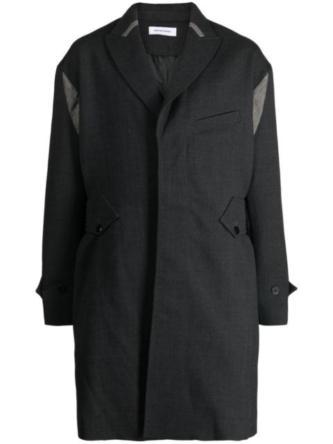 Kiko Kostadinov Solon single-breasted coat