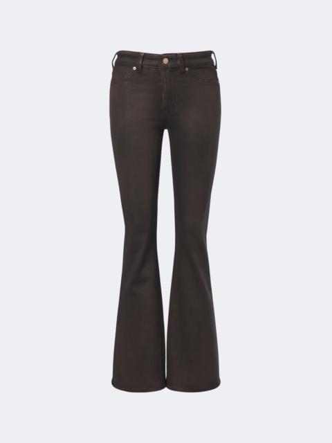 7 For All Mankind The Leggy bootcut coated jeans