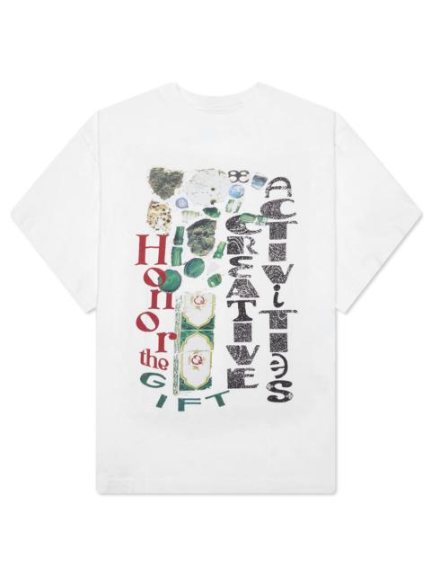 HONOR THE GIFT HONOR CREATIVE TEE - BONE