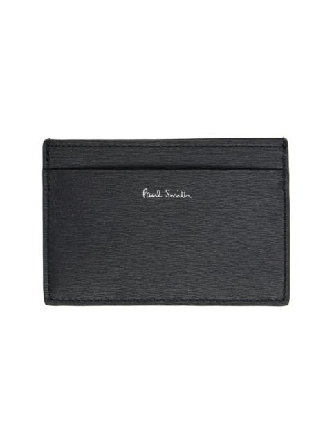 Paul Smith Black Leather Card Holder