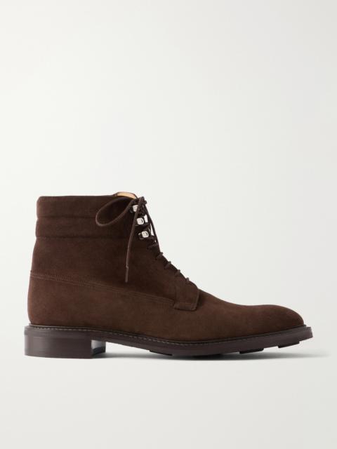 John Lobb Alder Suede Lace-Up Boots
