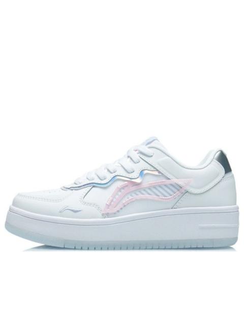 Li-Ning (WMNS) Li-Ning Classic Skateboarding 'White Blue' AGCR304-1