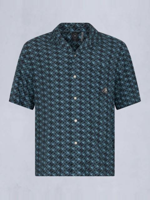 MOOSE KNUCKLES THE BAY SHORT SLEEVE SHIRT