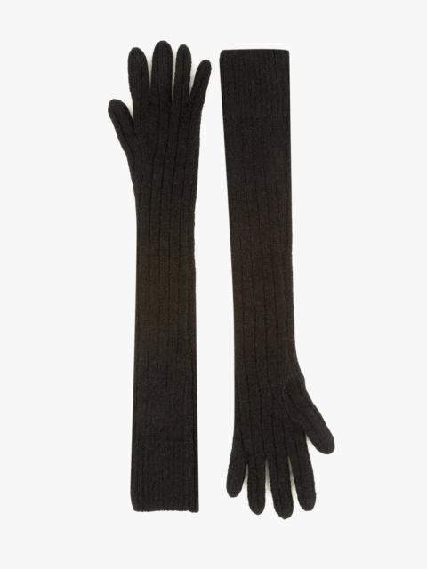 Dries Van Noten LONG KNITTED GLOVES