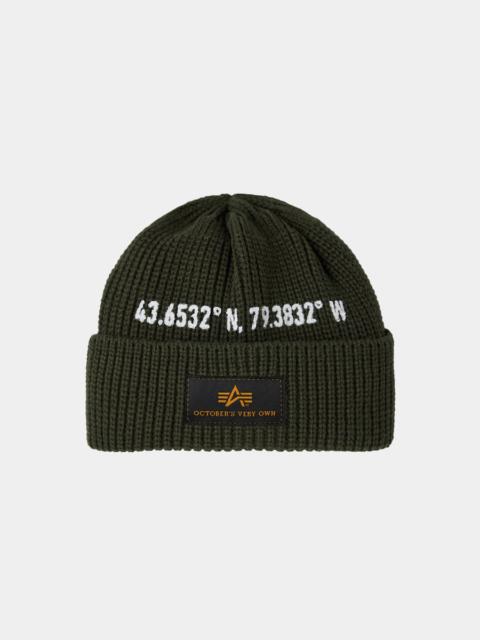 ALPHA INDUSTRIES OVO X ALPHA WATCH CAP