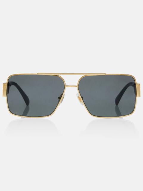 VERSACE Greca square sunglasses