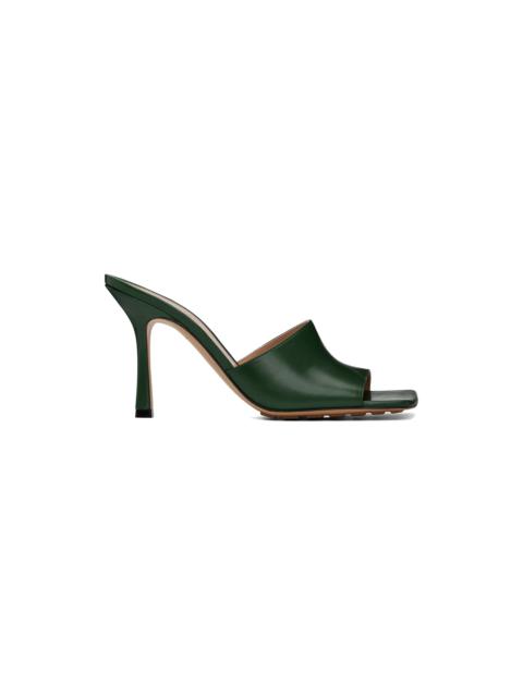 Green Stretch Mules