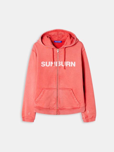 A-COLD-WALL* Sunburn Zip Hoodie Cardinal Red