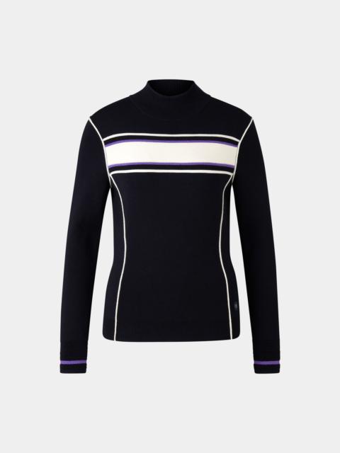BOGNER Elisa pullover in Navy blue