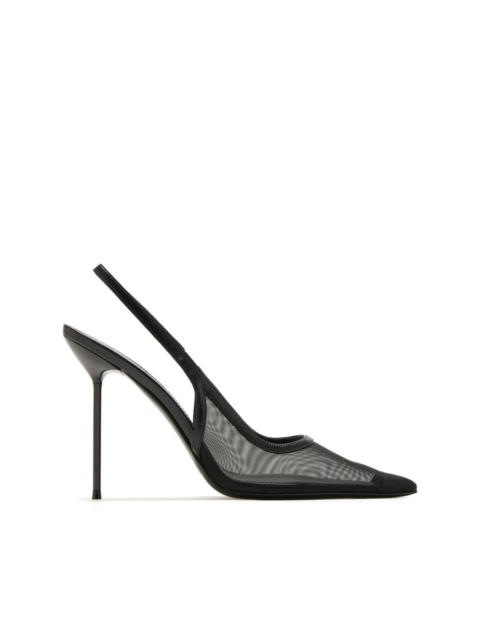 PARIS TEXAS 115mm Lidia slingback pumps