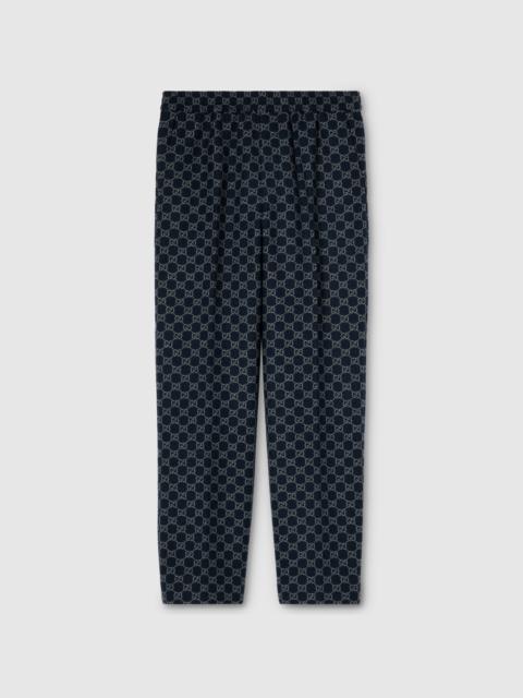 GUCCI GG brushed flannel pant