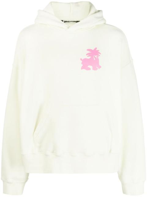 Palm Angels Leon logo-print hoodie