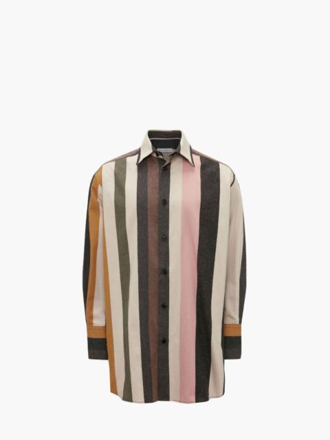 STRIPED RELAXED FIT SHIRT
