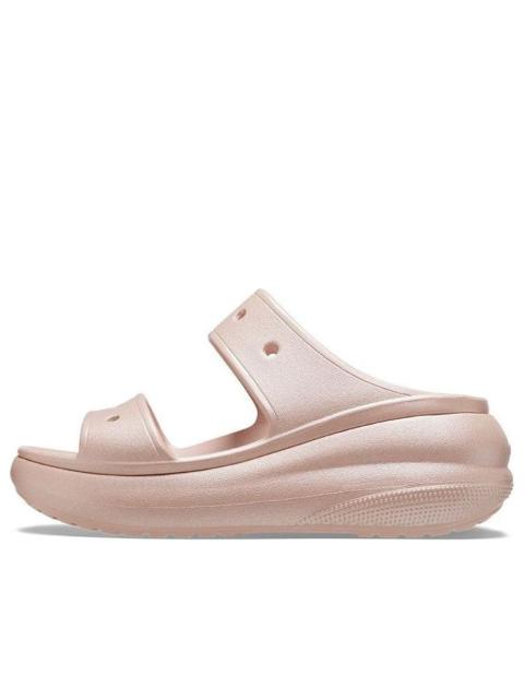 crocs (WMNS) Crocs Classic Crush Shimmer 'Pink' 208602-6TY