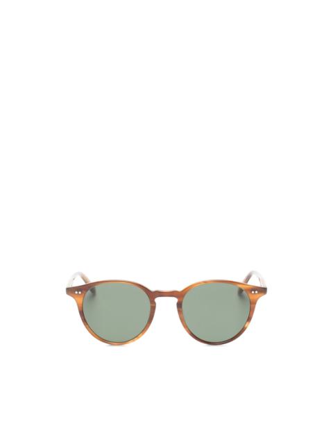 Garrett Leight Clune round-frame sunglasses
