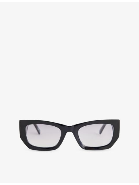 Le Specs Beachcomber D-Frame Acetate Sunglasses