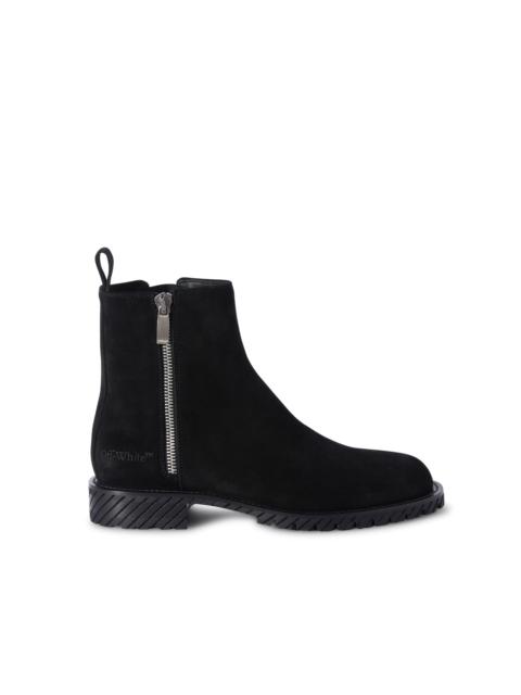 Off-White Military Suede Ankle Boot