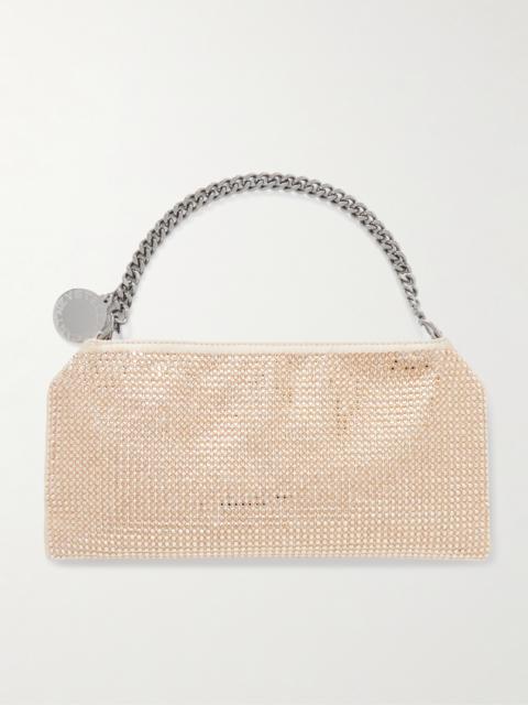Stella McCartney Crystal-embellished Canvas Shoulder Bag