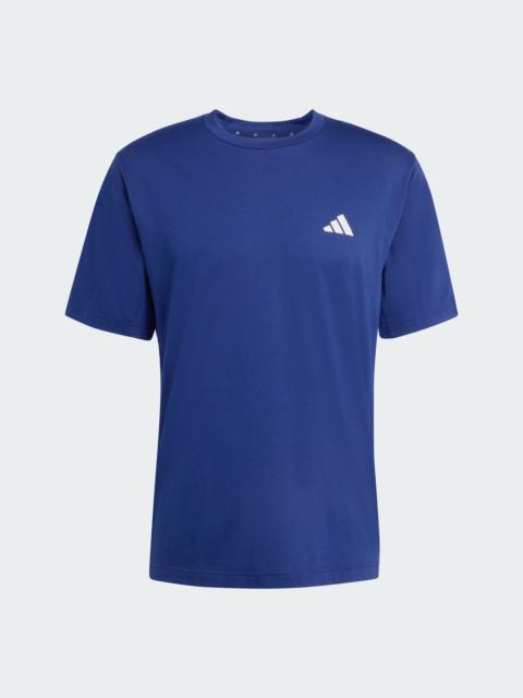 adidas WORKOUT ESSENTIALS FEELREADY 3 STRIPES T-SHIRT