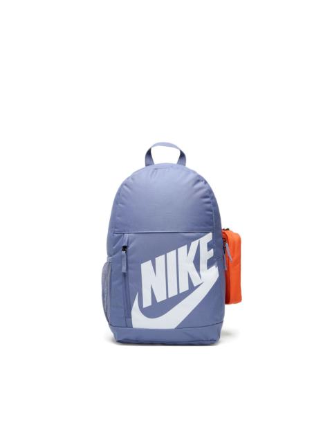 Nike logo zip backpack