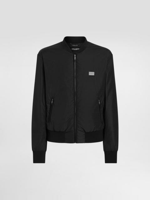 Dolce & Gabbana Nylon jacket with branded tag