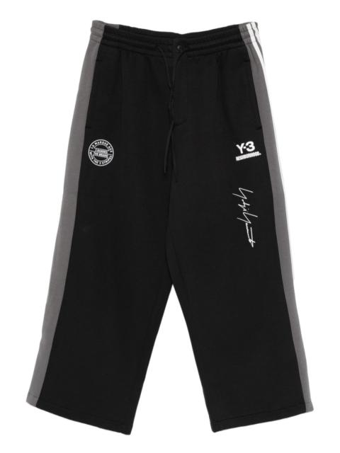 Y-3 logo-detail track trousers