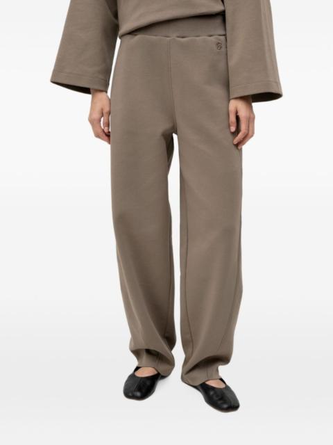 BOSS logo-plaque track pants