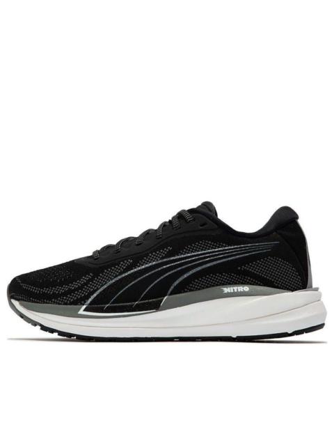 (WMNS) PUMA Magnify Nitro Knit 'Black White' 376908-01