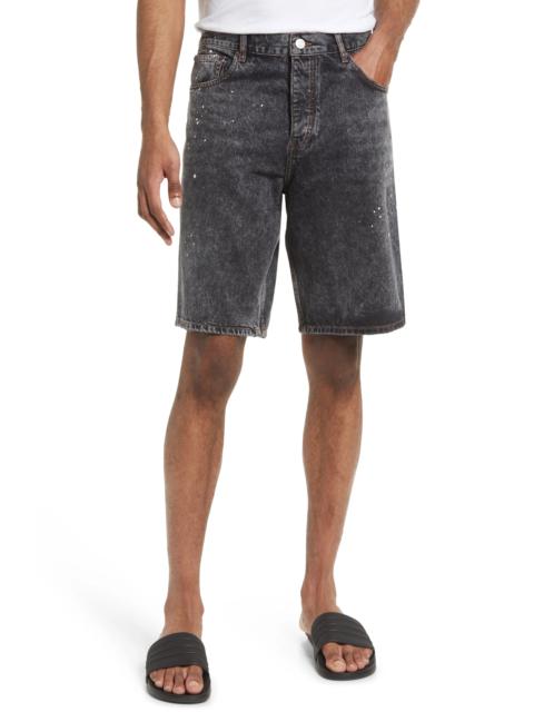 Baggy Fit Nonstretch Denim Shorts
