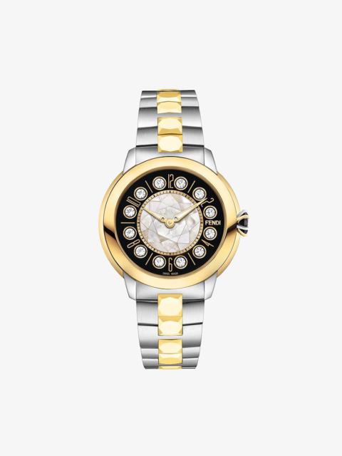 FENDI 33 MM - Watch with rotating gemstones