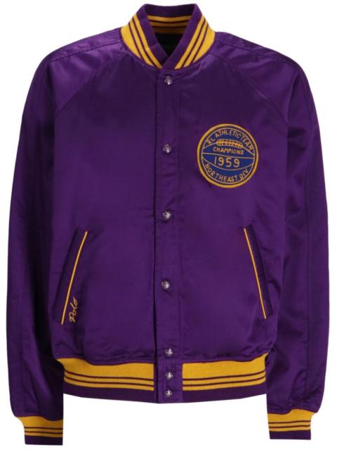 Polo Ralph Lauren stripe-detailing bomber jacket