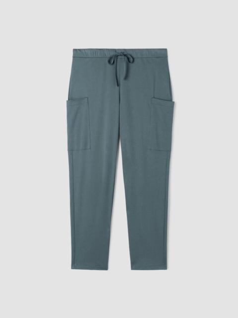 EILEEN FISHER Organic Cotton Interlock Slouchy Sleep Pant